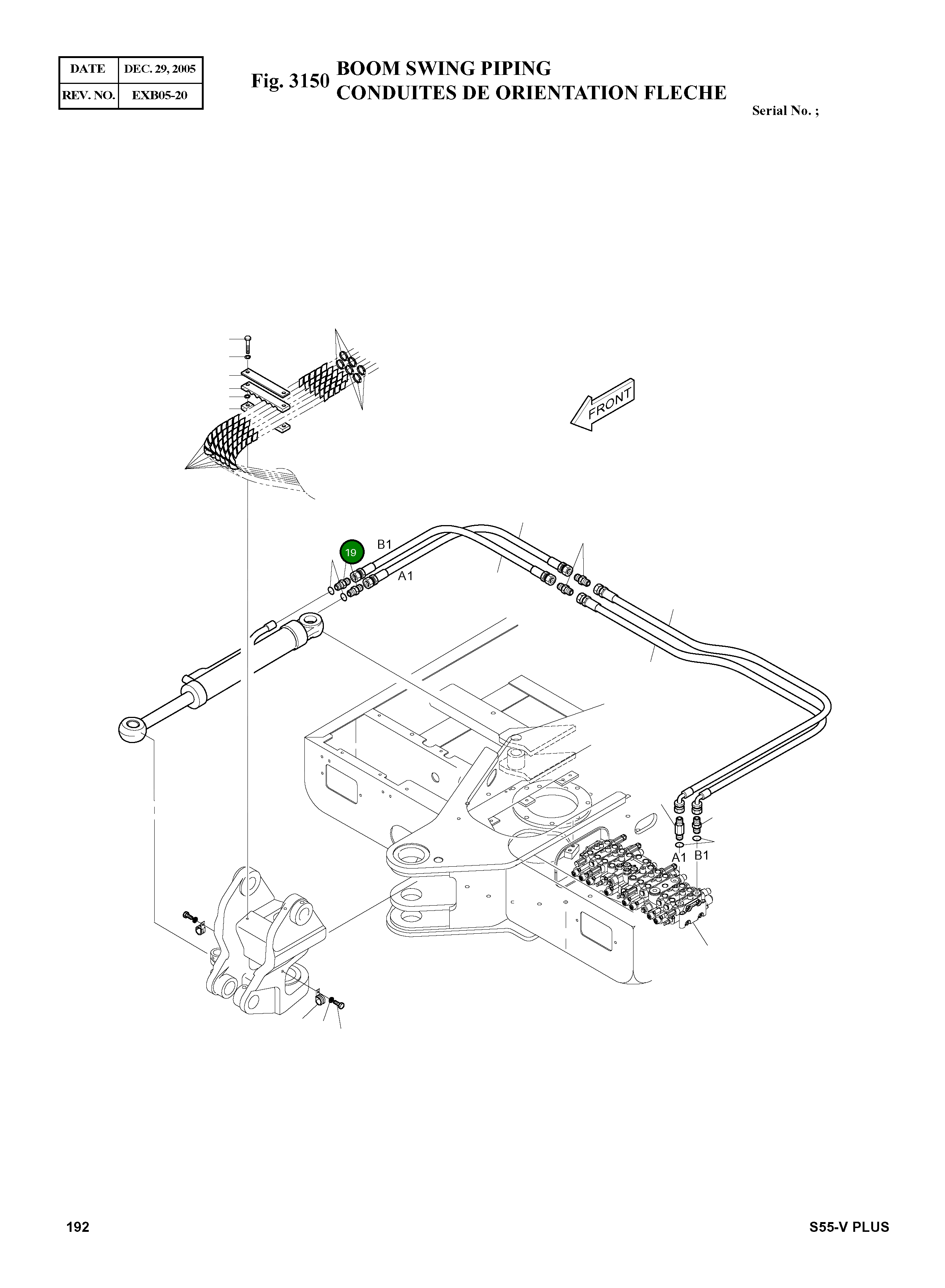 Адаптер M18X1.5. PF1/2 2181-1126D109 Komatsu