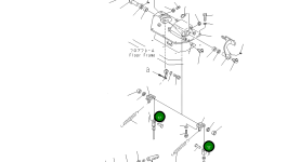 Вилка 04210-21456 Komatsu