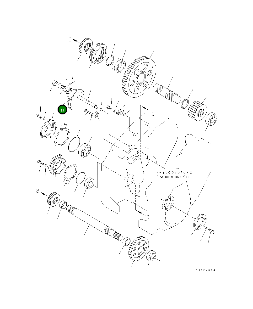 Вилка 134-960-1811 Komatsu