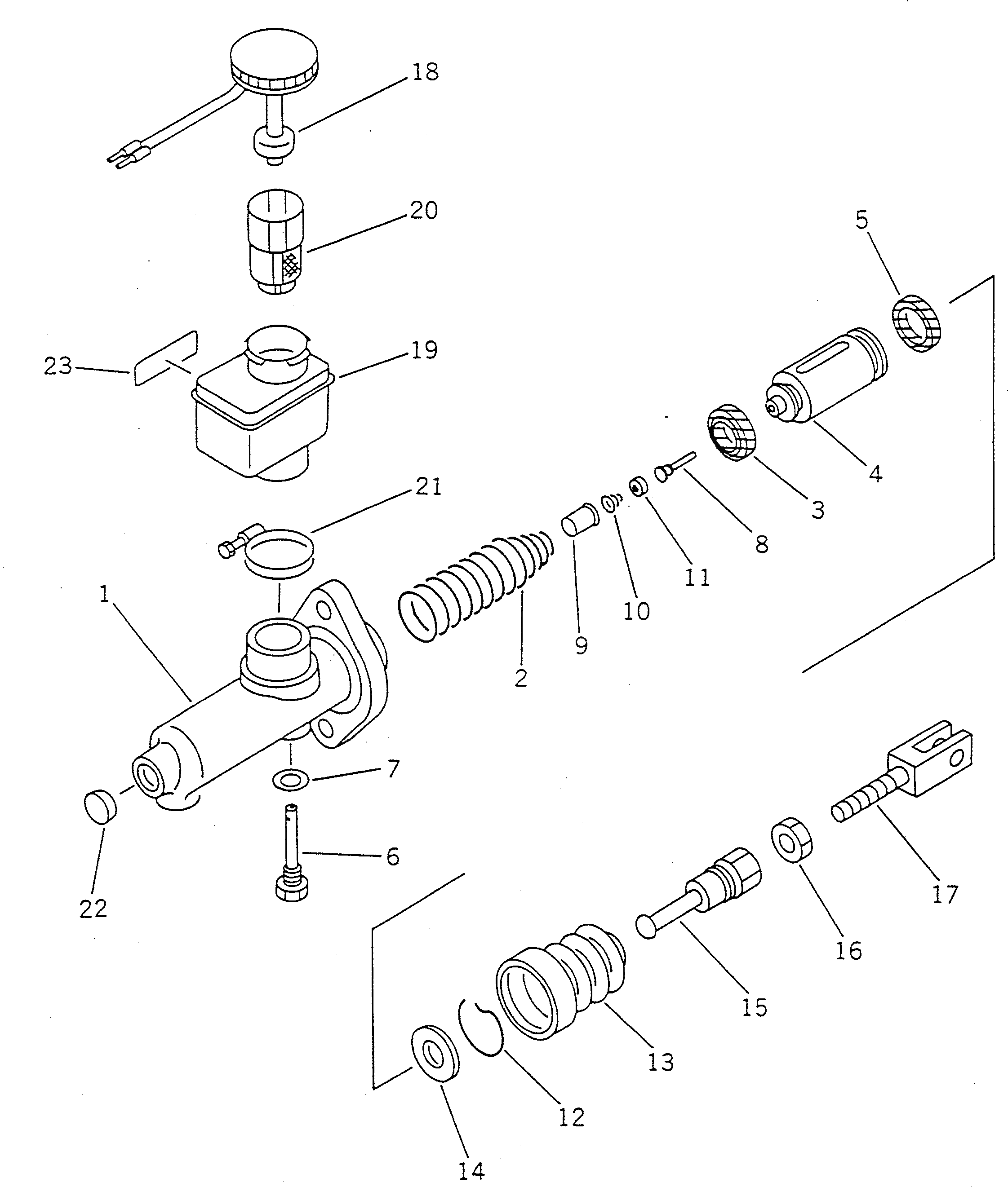 Вилка MY373-8001-00 Komatsu
