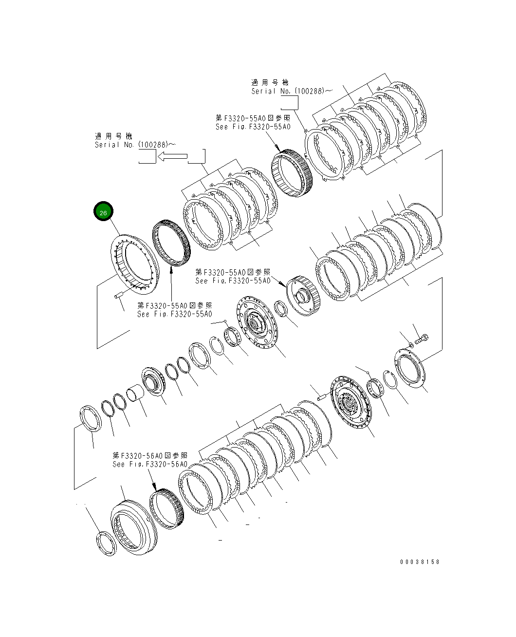 Барабан 569-15-52680 Komatsu