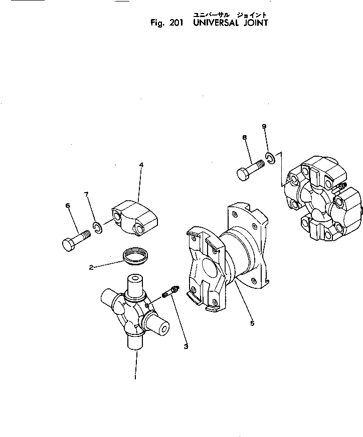 Вал 12F-10-11630 Komatsu