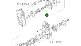 Вал 20E-14-K1730 Komatsu