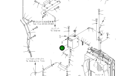 Бак 23B-03-33811 Komatsu