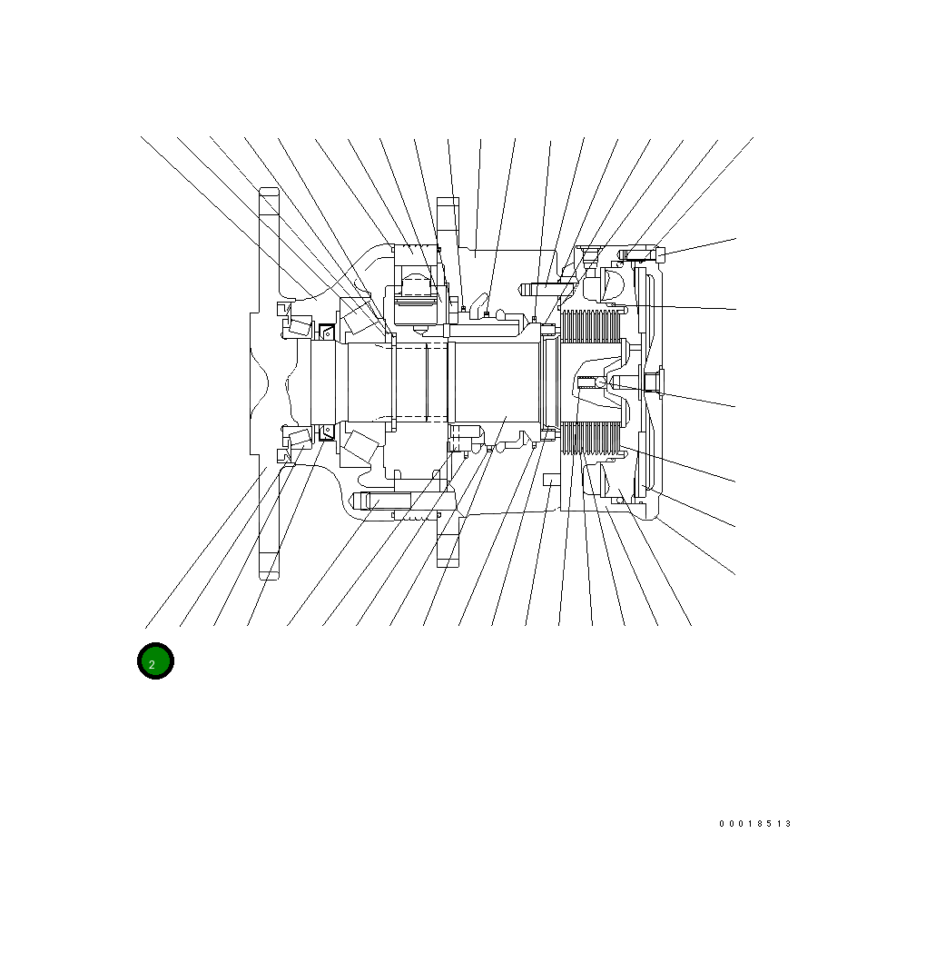 Вал 266-81-99160 Komatsu