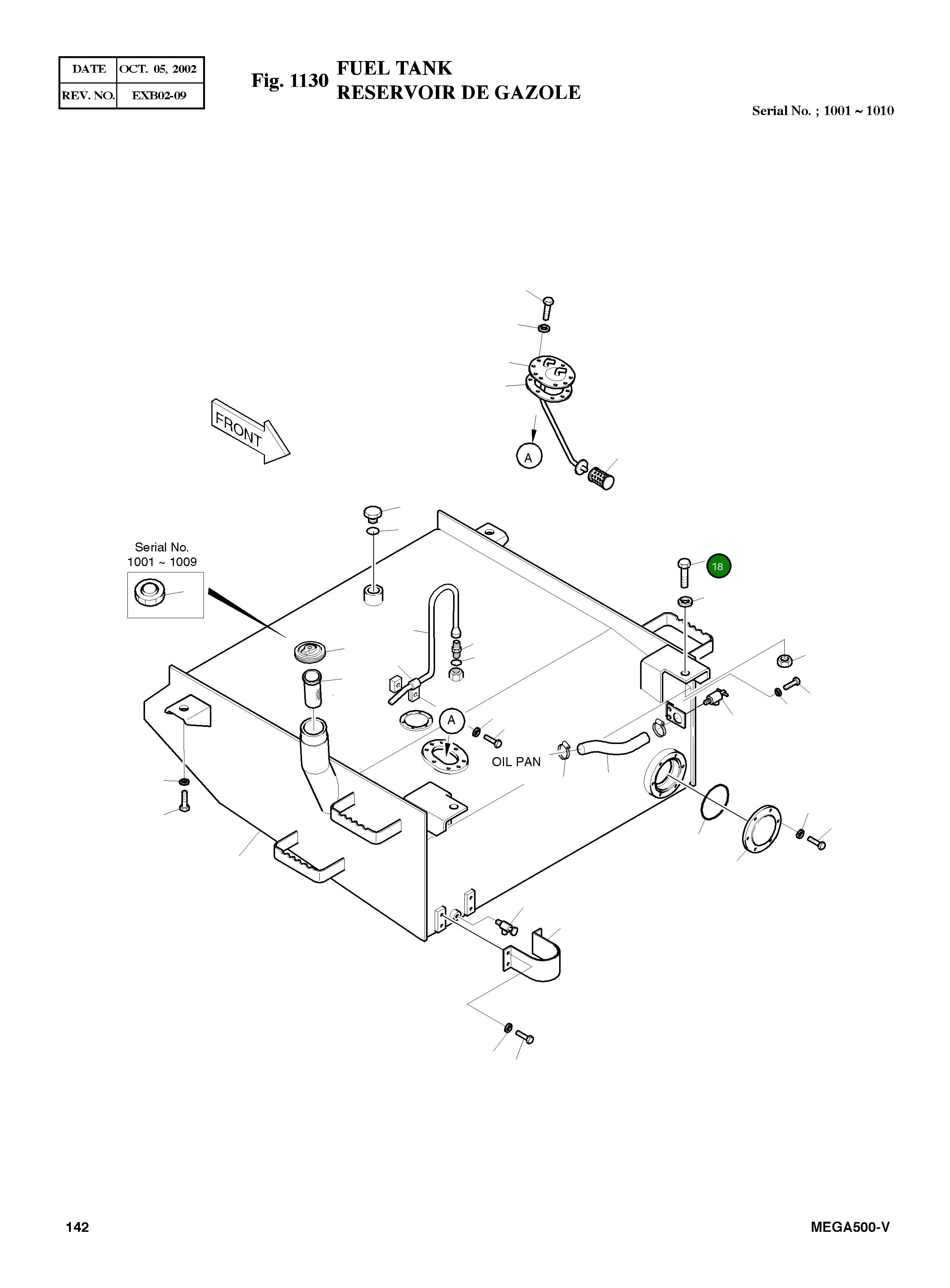 Болт M20X2.5X90 S0528461 Komatsu