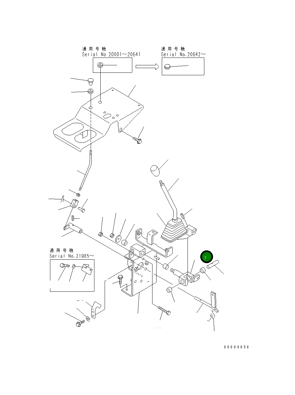 Вилка 363-43-38120 Komatsu
