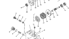 Вал TZ840A2002-00 Komatsu
