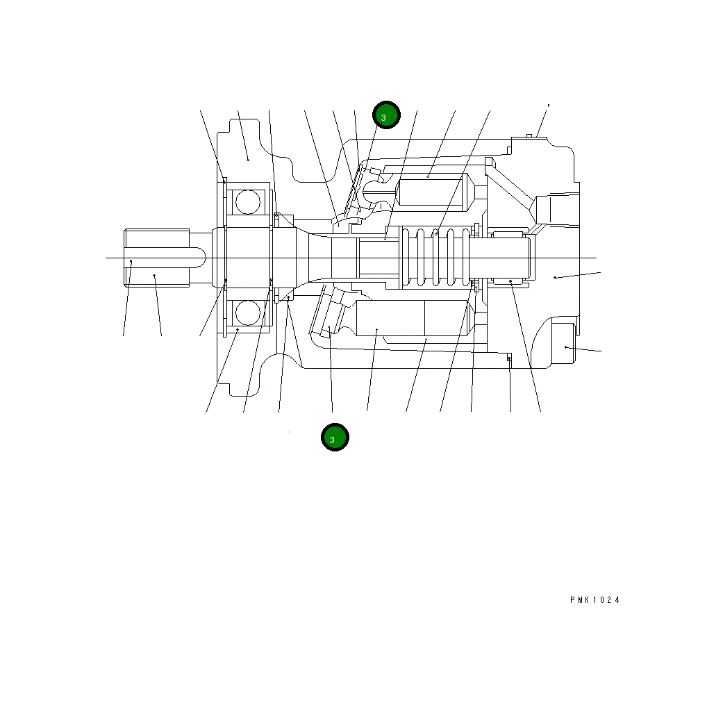 Башмак UC1100245621 Komatsu