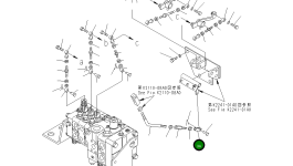 Вилка 124-43-54340 Komatsu