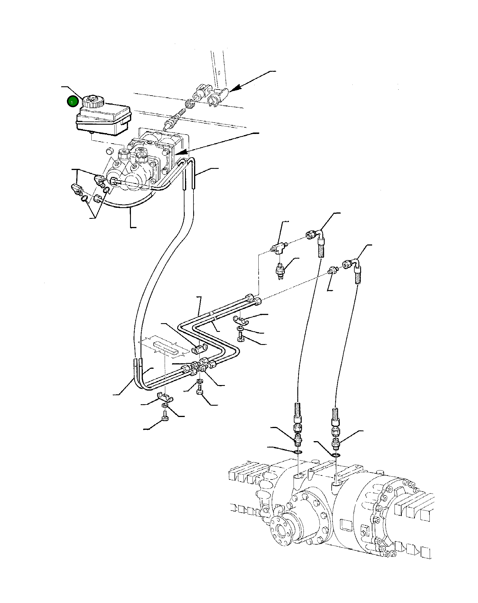 Бак 880100055 Komatsu