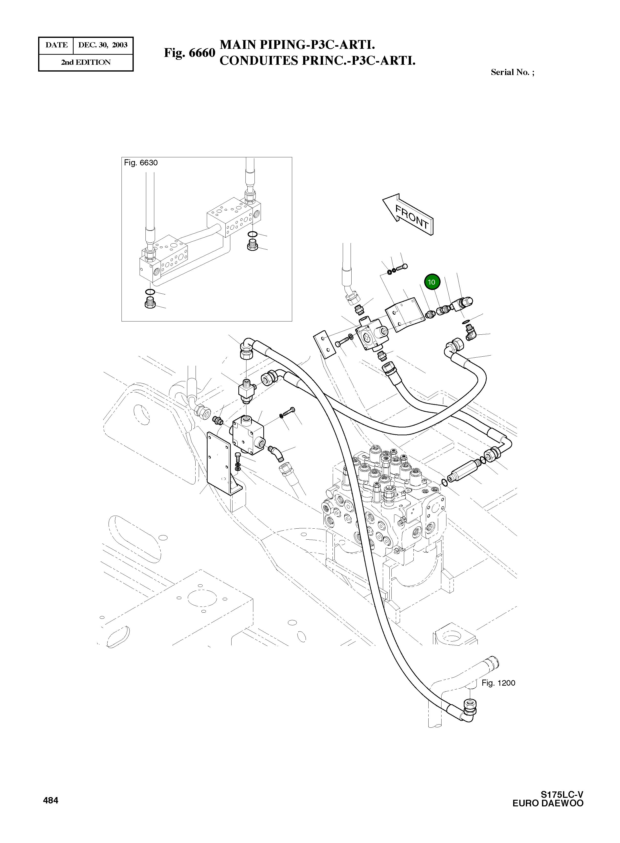 Адаптер 2181-2206D8 Komatsu