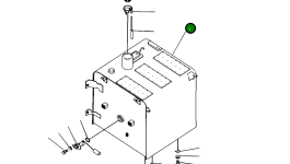 Бак 206-04-A1510 Komatsu