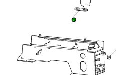 Блокирующая штанга рамы 1138 705 C3 Komatsu