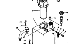 Бак 277-60-12111 Komatsu
