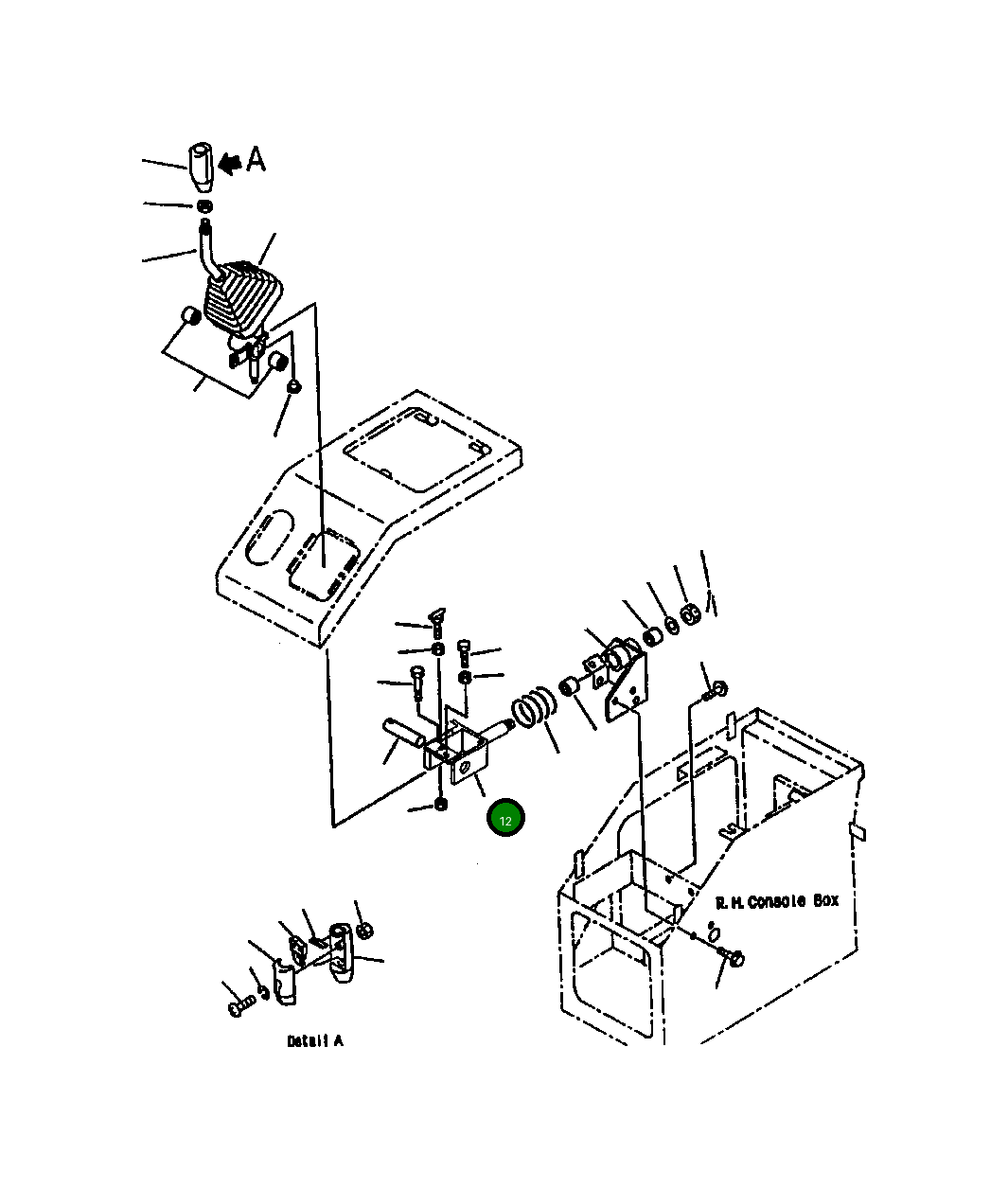 Вилка 417-T80-A520 Komatsu