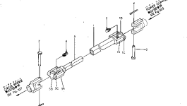 Вал 230-71-17210 Komatsu