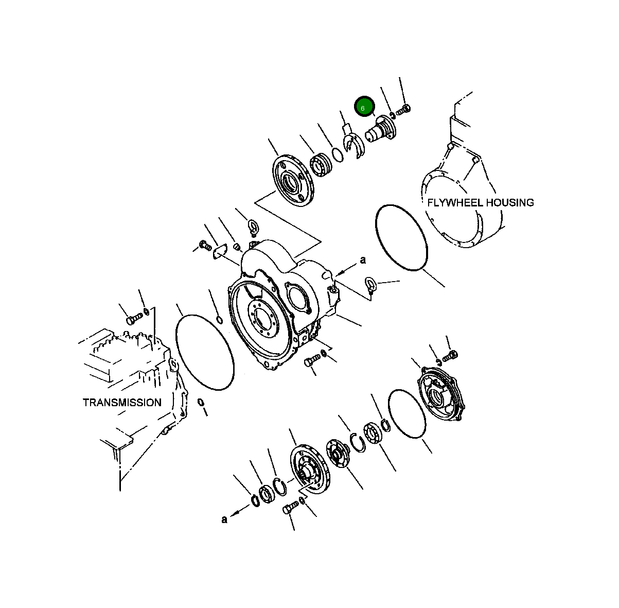 Вал 711-49-14260 Komatsu