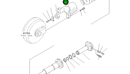 Вилка 21M-30-14111 Komatsu
