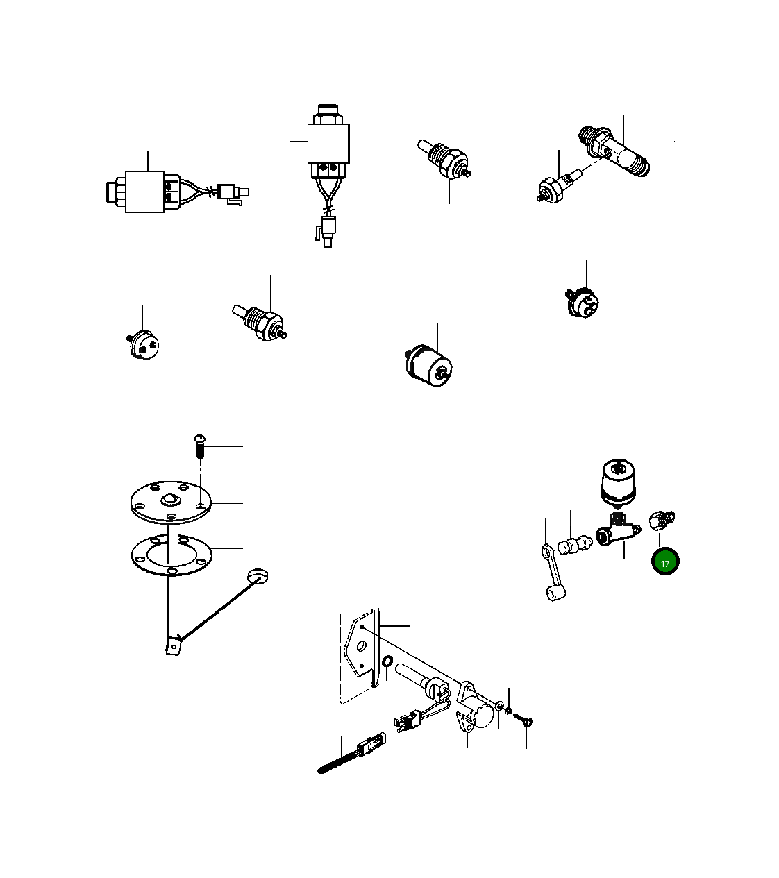 Адаптер 1438 446 H1 Komatsu