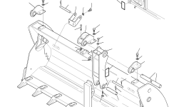 Вилка 42N-N12-1510 Komatsu