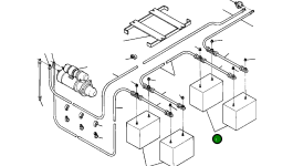 Аккумулятор - 12 VOLT MW-2 805 002 Komatsu