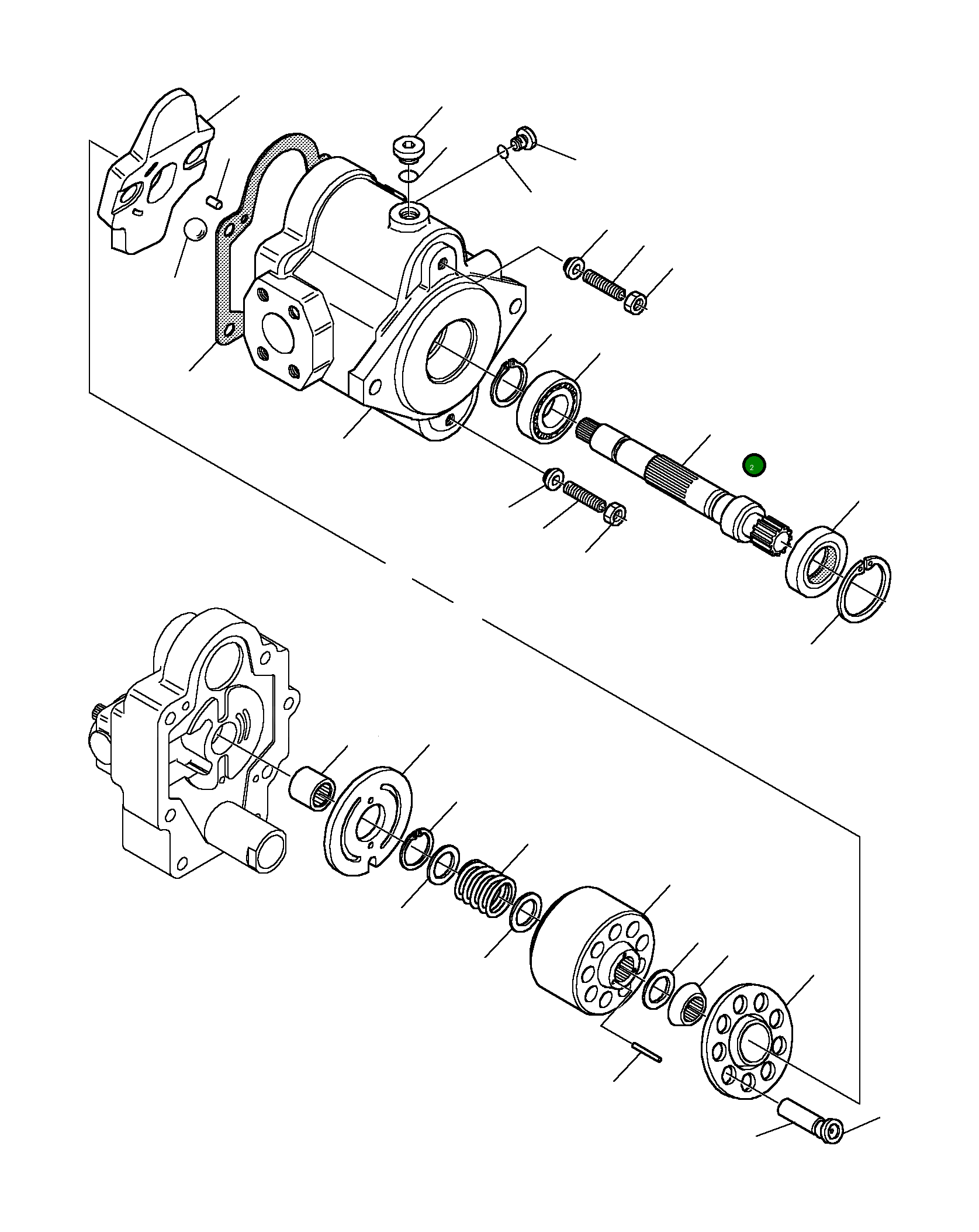 Вал 840141012 Komatsu