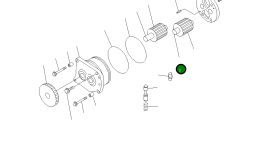 Вал CU3883904 Komatsu