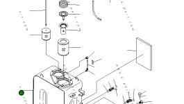 Бак 21K-60-41110 Komatsu