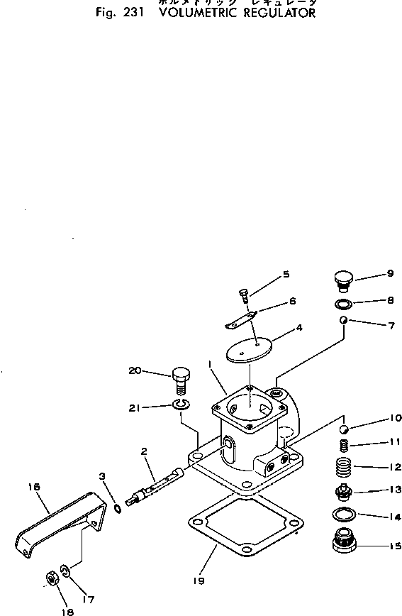 Вал M710172020030 Komatsu