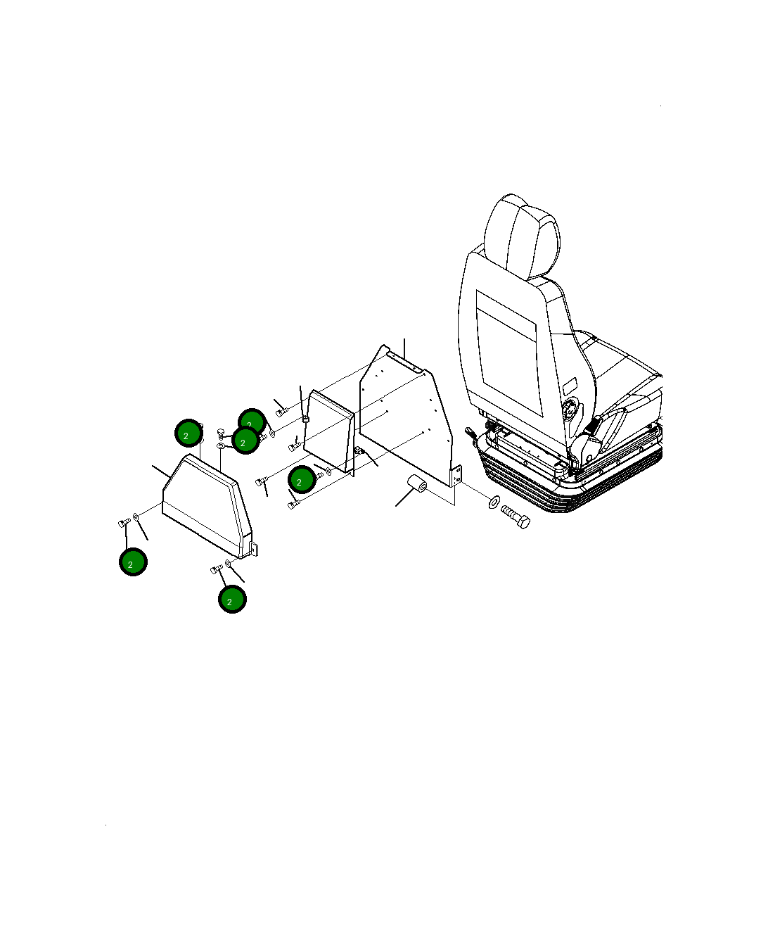 Винт 01023-30514 Komatsu