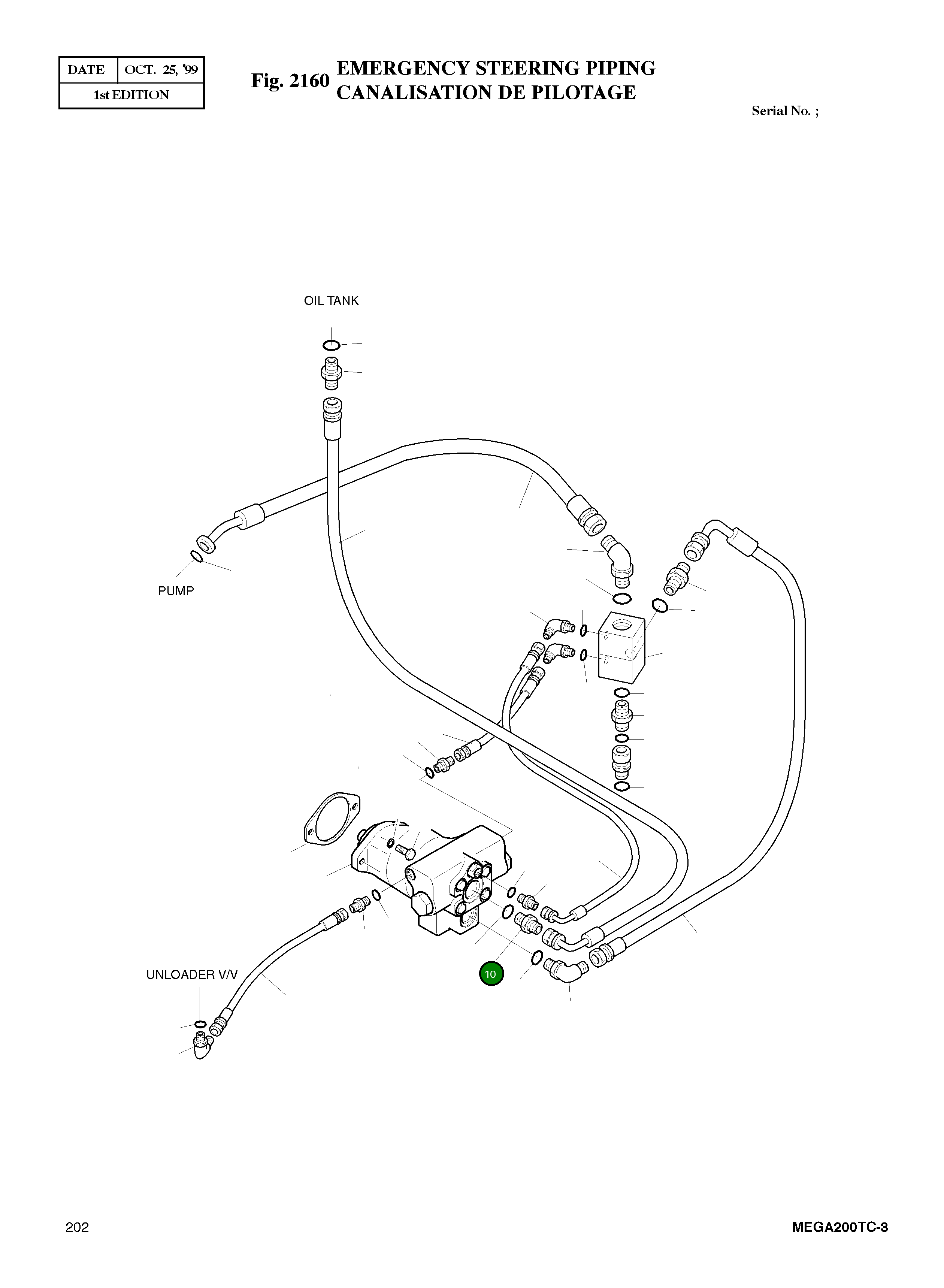 Адаптер PF1/2-UNF1.5/16 2181-1126D111 Komatsu