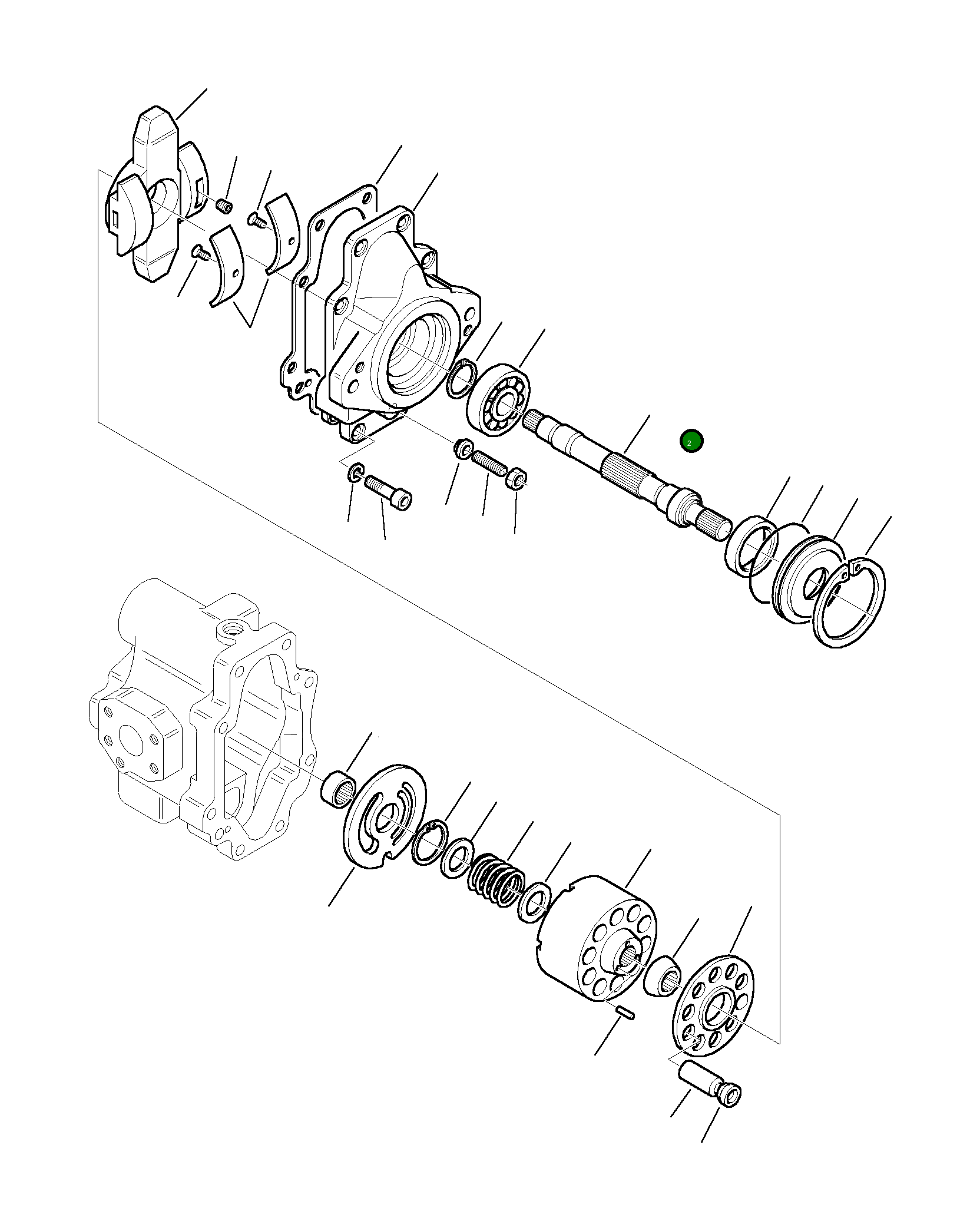 Вал 840141006 Komatsu