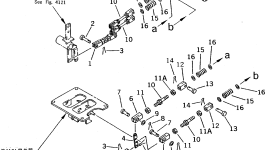 Вилка 207-43-54550 Komatsu