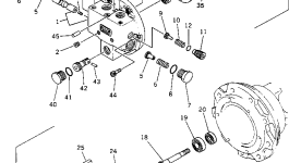 Вал TZ500B2002-00 Komatsu