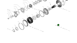 Вал CA0423380 Komatsu