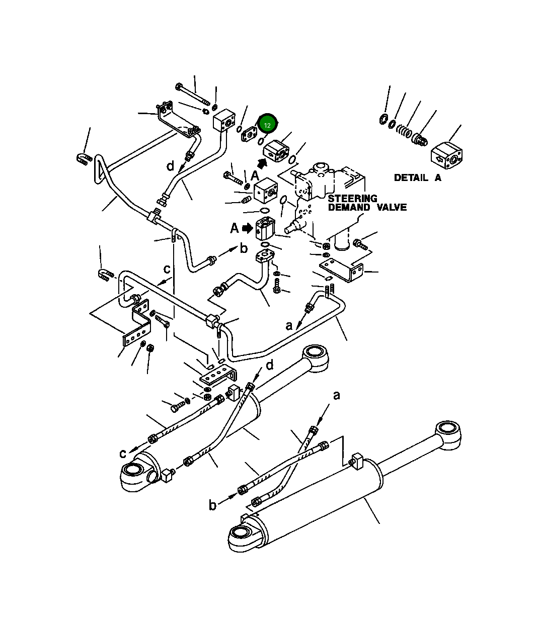 Адаптер 425-62-11490 Komatsu