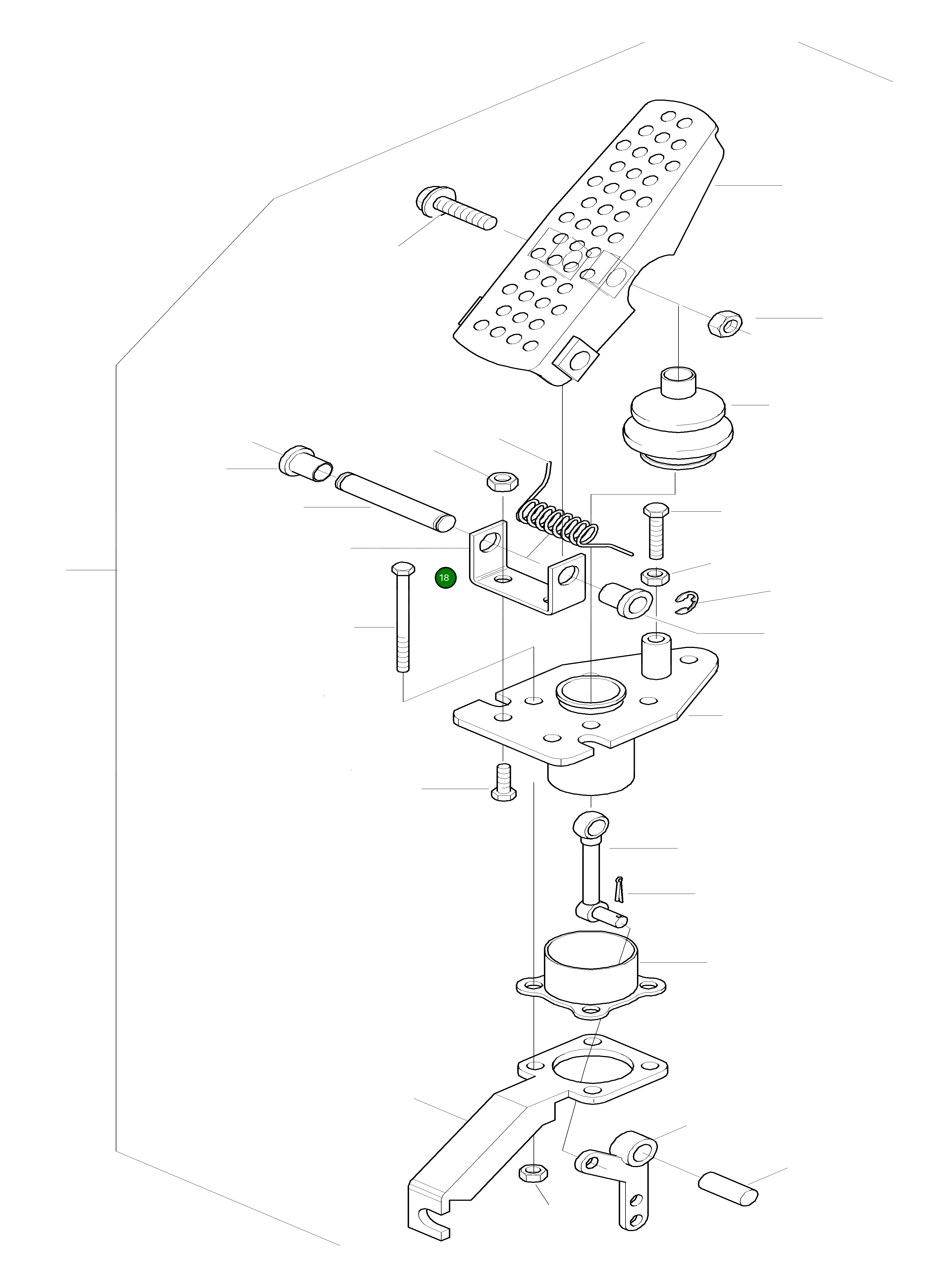 Вал 421-43-H0P82 Komatsu