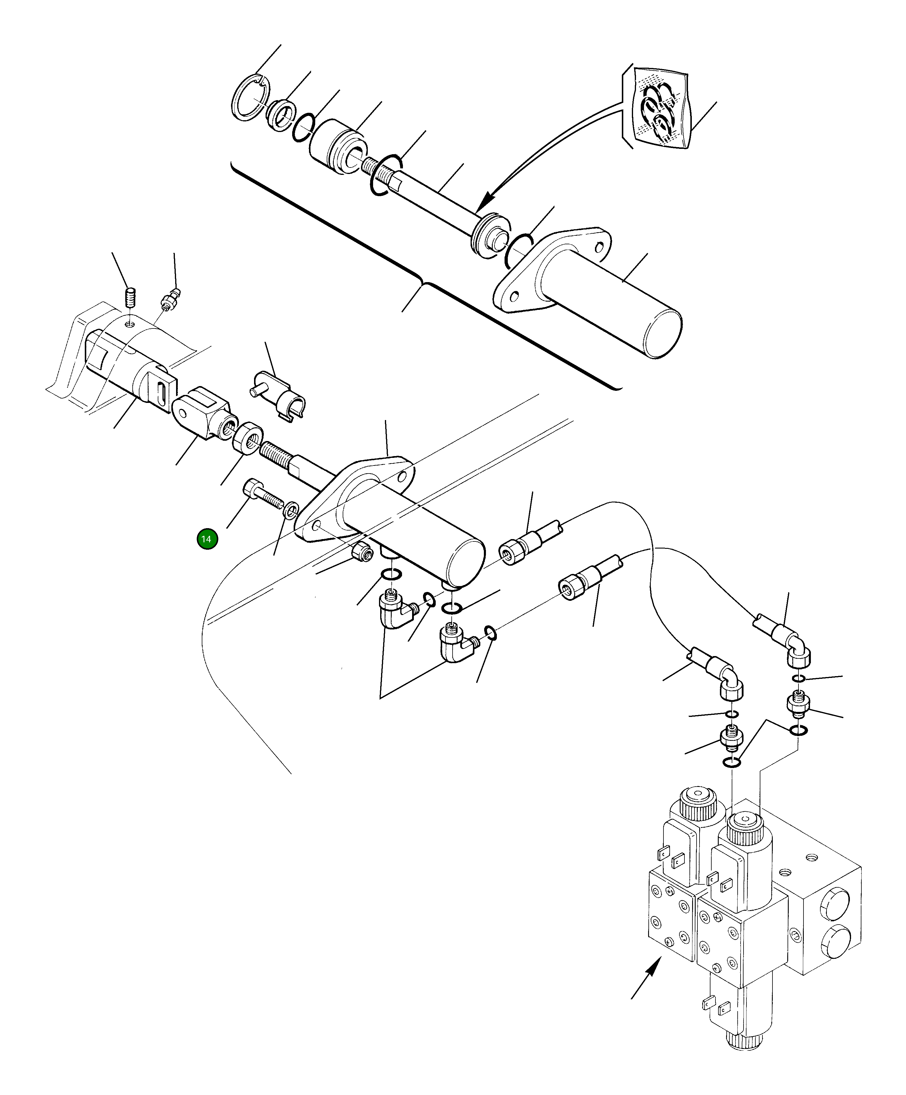 Вилка 802720022 Komatsu