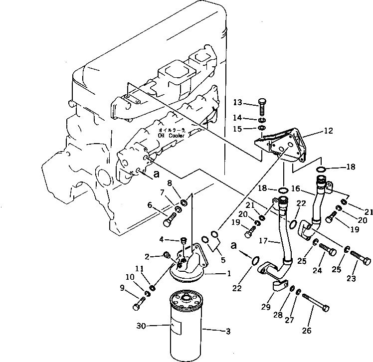 Адаптер 6134-51-6610 Komatsu