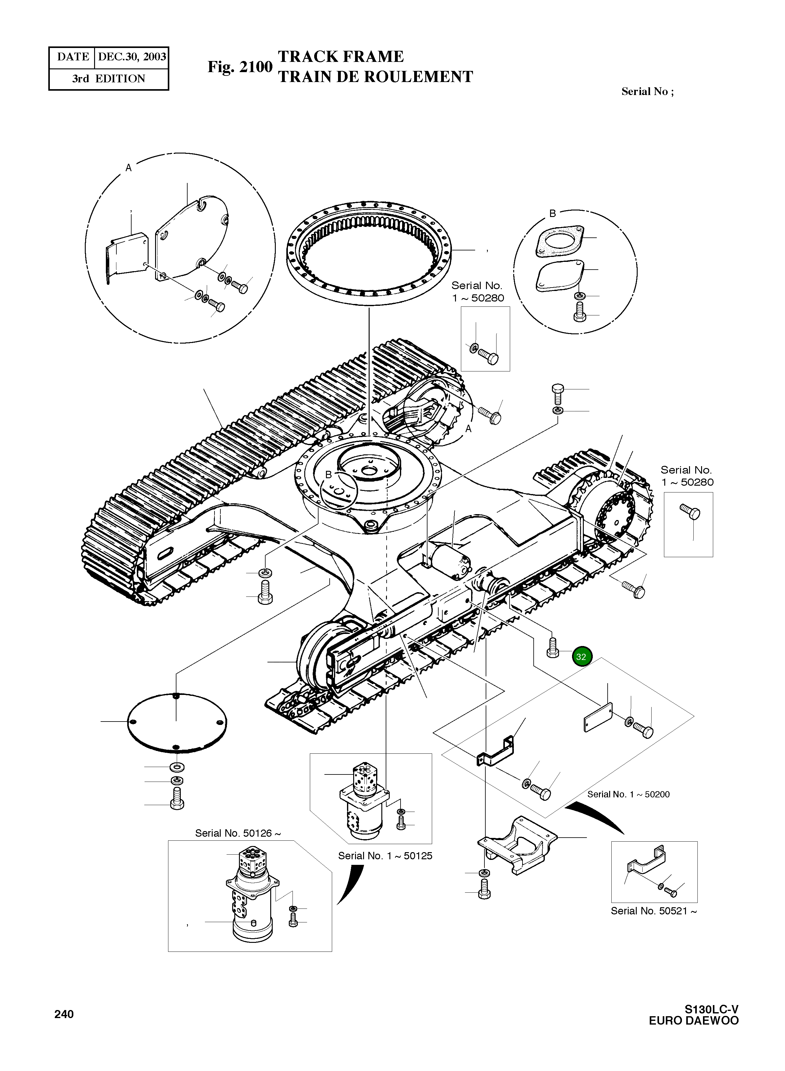 Болт M16X1.5X75 S0765761 Komatsu