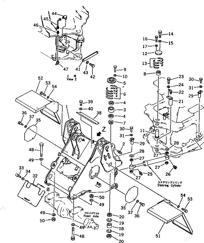 Вал 424-46-11180 Komatsu