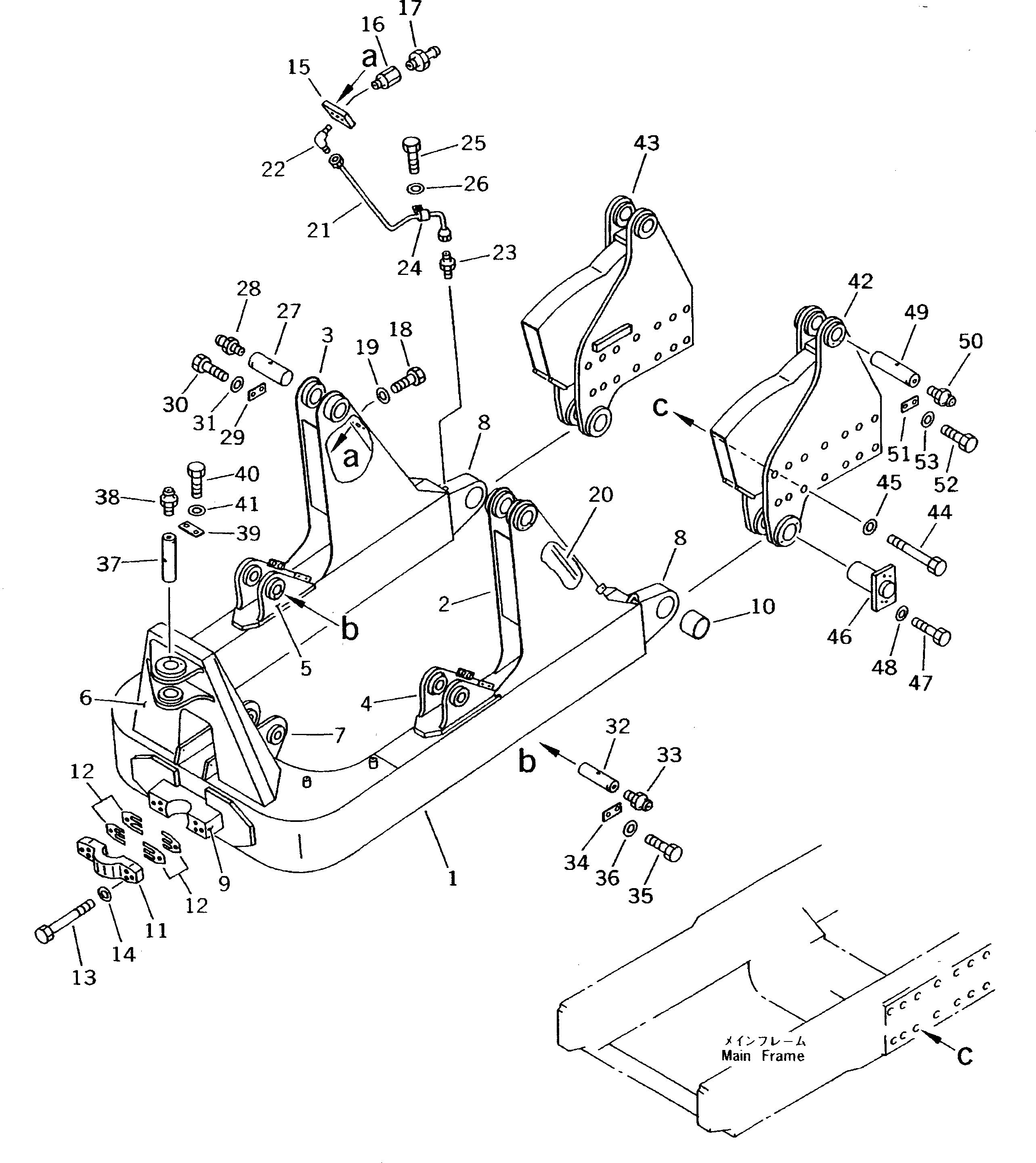 Вал 13F-72-31430 Komatsu