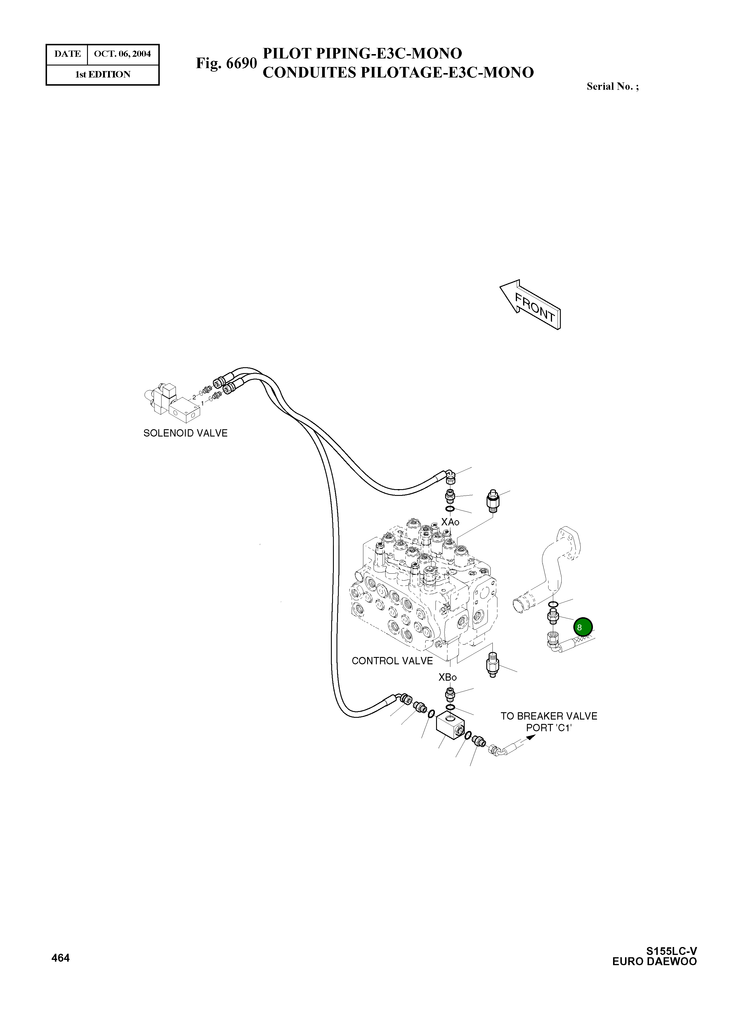 Адаптер 2181-1226D6 Komatsu