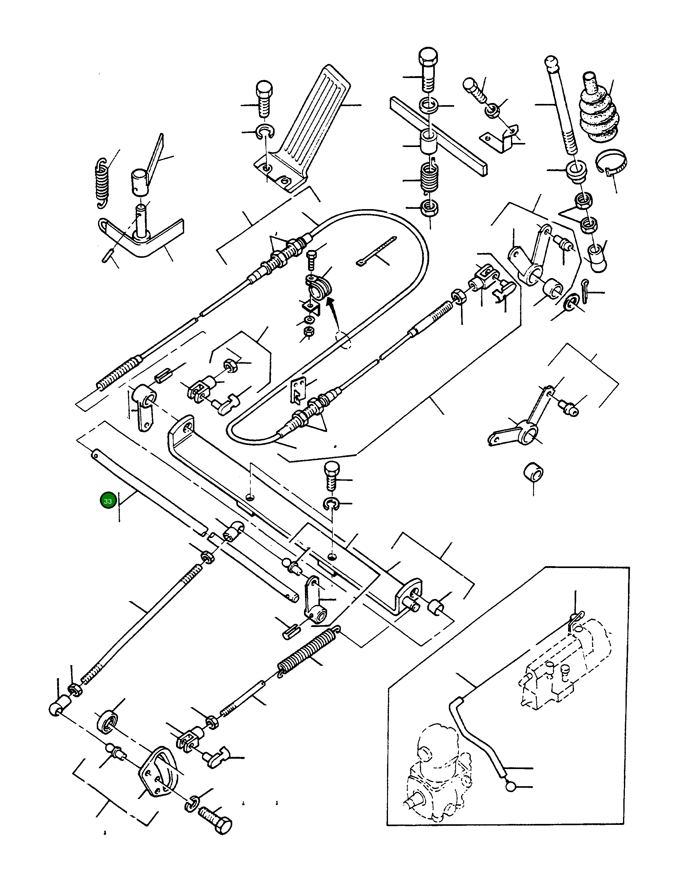 Вал 2951179M1 Komatsu
