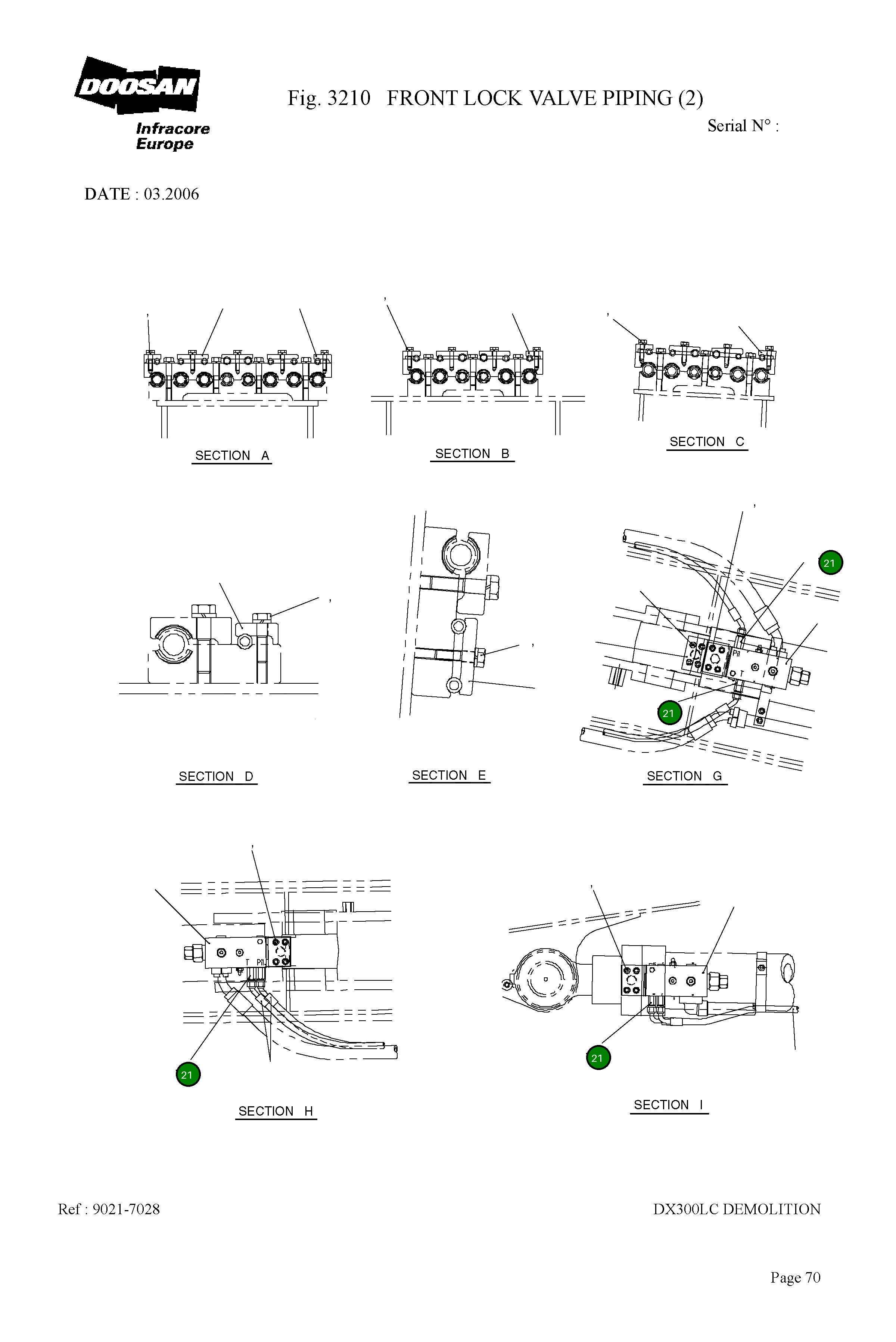 Адаптер 2181-1126D31 Komatsu