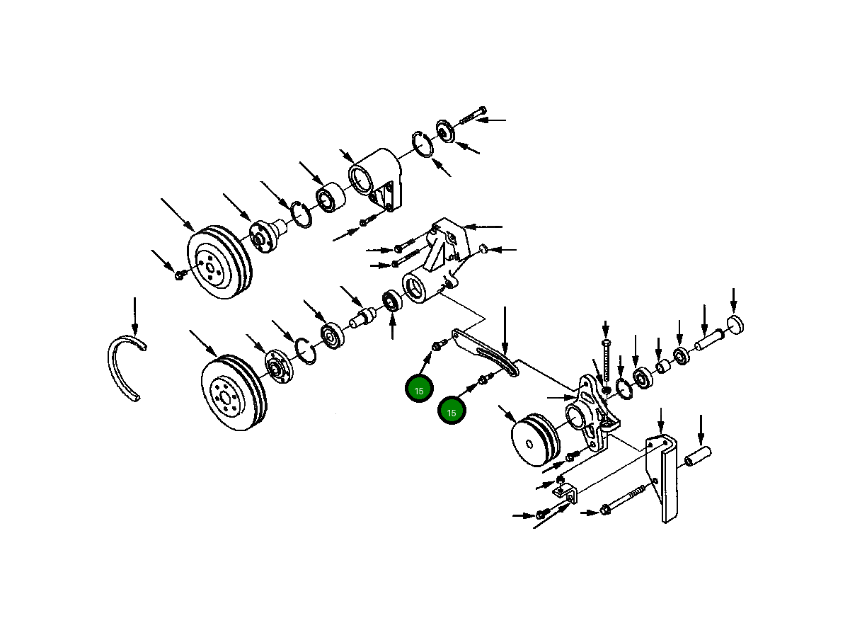 Болт (M10x1.50x30) 1310 379 H1 Komatsu