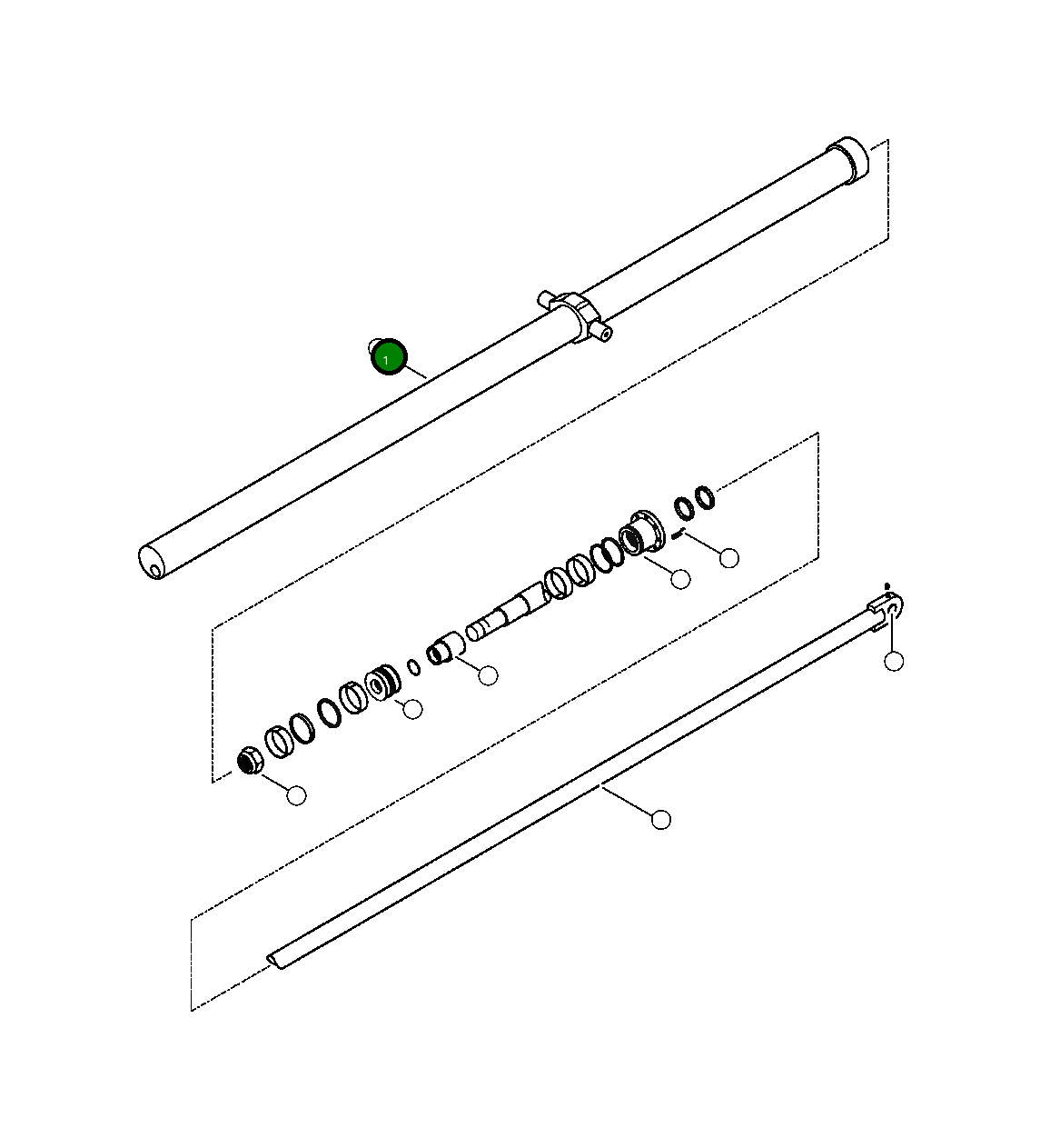 Барабан цилиндра 28305 Komatsu