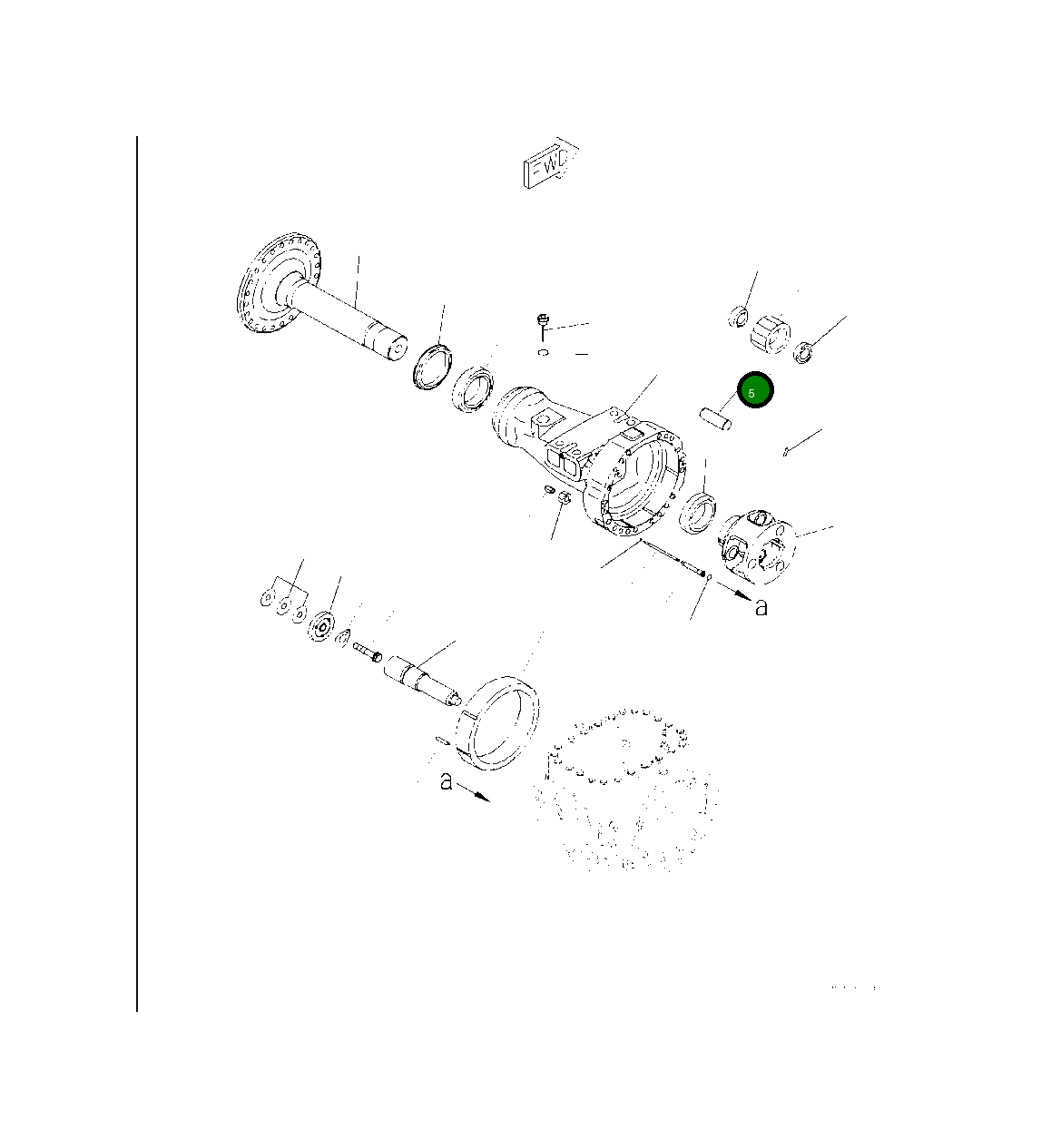 Вал 421-22-32511 Komatsu