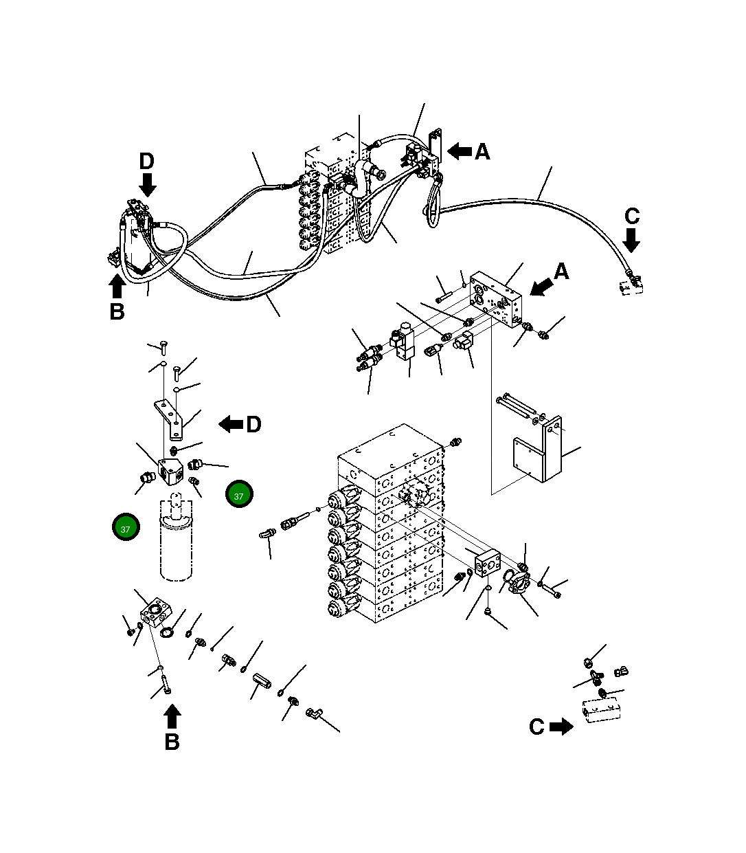 Адаптер FZ5074271 Komatsu